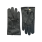 Dents Mens Sandhurst Three-Point Leather Unlined Officers Gloves in Black - 7.5