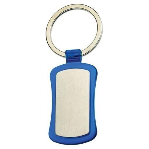 Duo Key Tag Key Ring Keyring School Bag Badge - Blue