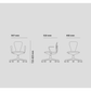 UFOU Joyin Tail Designer Ergonomic Chair - Whale