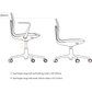 UFOU Joyin Tail Designer Ergonomic Chair - Whale