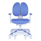Ergonomic Children Kids Study Chair Set of 4 Height Adjustable - Blue