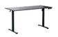 Ergonomic Kids Study Chair & Adjustable Electric Standing Desk Set – Blue Chair & Black Desk