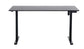 Ergonomic Kids Study Chair & Adjustable Electric Standing Desk Set – Blue Chair & Black Desk