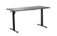 Ergonomic Kids Study Chair & Adjustable Electric Standing Desk Set – Blue Chair & Black Desk