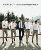 6x Mens Suspenders Braces Adjustable Strong Clip On Elastic Formal Wedding BULK - White