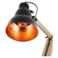2x Lamps - Faroe Scandi Floor + Table Desk Light Modern Natural Wooden Retro