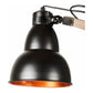 2x Lamps - Faroe Scandi Floor + Table Desk Light Modern Natural Wooden Retro