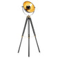 Premium Tripod Spotlight Lamp Nautical Designer Extendable Light - Matte Black