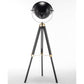 Premium Tripod Spotlight Lamp Nautical Designer Extendable Light - Matte Black