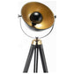 Premium Tripod Spotlight Lamp Nautical Designer Extendable Light - Matte Black