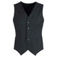 Mens Peaked Vest Waistcoat w/ Knitted Back Suit Formal Wedding Dress Up - Charcoal - 107