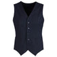 Mens Peaked Vest Waistcoat w/ Knitted Back Suit Formal Wedding Dress Up - Navy - 102