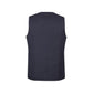 Mens Bamboo Blend Longline Vest Waistcoat w/ Stretch Business Forrnal Dress - Navy - 102