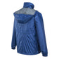 HUSKI STRATUS RAIN JACKET Waterproof Workwear Concealed Hood Windproof Packable - Cobalt - M