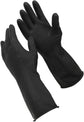 12 Pairs Sabco Heavy Duty Latex Gloves w/ Cotton Lining - Large Size