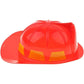 KIDS FIREMAN HAT Firemans Helmet Costume Dress Up Party Red Plastic Halloween Cap