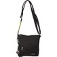 FIB Mens Crossbody Bag Travel Wallet Pockets Shoulder Strap - Black