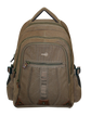 FIB Washed Canvas Backpack Bag in Khaki