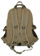 FIB Washed Canvas Backpack Bag in Khaki
