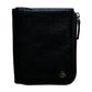 Futura RFID Leather Zip Around Wallet - Black