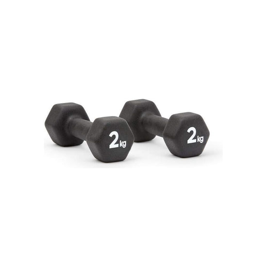 Adidas Dumbells Pair Weight Lifting Home Fitness Gym Strength Exercise - 2 Kg