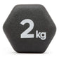 Adidas Dumbells Pair Weight Lifting Home Fitness Gym Strength Exercise - 2 Kg