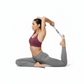 Adidas Premium Yoga Strap 2.5m Long Adjustable Belt Pilates Stretching Poses