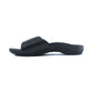 Axign Orthotic Slides Slip On Thongs Slippers Flip Flops - Black - EUR 36 (Mens UK3/Ladies US5)