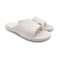 Archline Rebound Orthotic Slides Flip Flop Thongs Slip On Arch Support - White - Euro 36