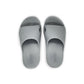 Archline Rebound Orthotic Slides Flip Flop Thongs Slip On Arch Support - Stone Grey - Euro 36