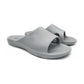 Archline Rebound Orthotic Slides Flip Flop Thongs Slip On Arch Support - Stone Grey - Euro 39