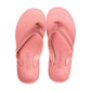 ARCHLINE Orthotic Thongs Arch Support Shoes Flip Flops - Pastel Pink - EUR 36