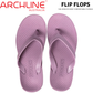 ARCHLINE Orthotic Flip Flops Thongs Arch Support Shoes Footwear - Lilac Purple - EUR 36