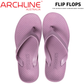 ARCHLINE Orthotic Flip Flops Thongs Arch Support Shoes Footwear - Lilac Purple - EUR 38