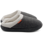 ARCHLINE Orthotic Slippers Slip On Arch Scuffs Orthopedic Moccasins - Grey Marle - EUR 36