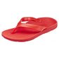 ARCHLINE Orthotic Thongs Arch Support Shoes Footwear Flip Flops Orthopedic - Red/Red - EUR 35