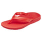 ARCHLINE Orthotic Thongs Arch Support Shoes Footwear Flip Flops Orthopedic - Red/Red - EUR 44