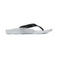 ARCHLINE Orthotic Thongs Arch Support Shoes Footwear Flip Flops Orthopedic - White/Black - EUR 34