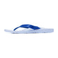 ARCHLINE Orthotic Thongs Arch Support Shoes Footwear Flip Flops Orthopedic - White/Blue - EUR 35