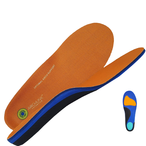 Archline Active Orthotics Full Length Arch Support Pain Relief Insoles - For Work - L (EU 43-44)