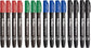 Artline Supreme Permanent Markers - Assorted Colours 15 pack