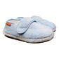 ARCHLINE Orthotic Plus Slippers Closed Scuffs Pain Relief Moccasins - Baby Blue - EU 35