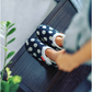 ARCHLINE Orthotic Slippers CLOSED Arch Scuffs Pain Moccasins Relief - Black/White Polka Dots - EUR 39 (Womens 8 US)