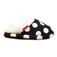 ARCHLINE Orthotic Slippers Slip On Arch Scuffs Pain Relief Moccasins - Polka Dots - EU 42