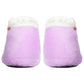 ARCHLINE Orthotic Slippers CLOSED Arch Scuffs Pain Relief Moccasins - Lilac - EU 42