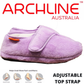 ARCHLINE Orthotic Plus Slippers Closed Scuffs Pain Relief Moccasins - Lilac - EU 37