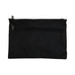 Leuts Twin Zip Jumbo Pencil Case Travel Bag Pouch Storage School Office Pen - Black