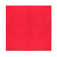 Plain Bandana 100% COTTON Head Wrap Durag Bandanna Summer Biker Scarf Mask - Red