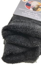 6 Pairs Merino Wool Blend Woolen Work Socks Hiking Heavy Duty Warm Thermal Bulk - Black - 11-14
