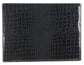 de Burg 4 Piece Table Place Mat Set Placemat with Croc Pattern - Blue